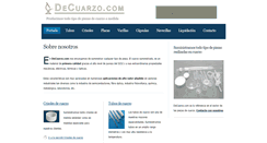 Desktop Screenshot of decuarzo.com